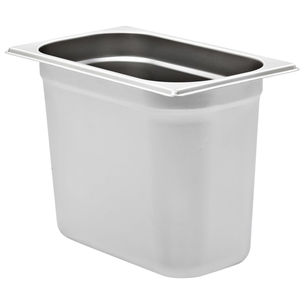 Eleganter Möbel Gastronormbehälter 4er-set - GN 1/4 200 mm Edelstahl - CJG546217 - GN-Behälter