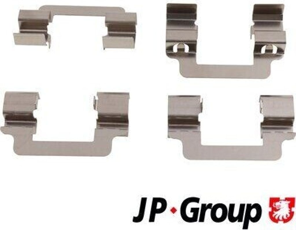 JP GROUP 1264005110 Zubehörsatz Scheibenbremsbelag Hinten für OPEL INSIGNIA Caravan INSIGNIA INSIGNIA Stufenheck INSIGNIA A Country Tourer (G09)
