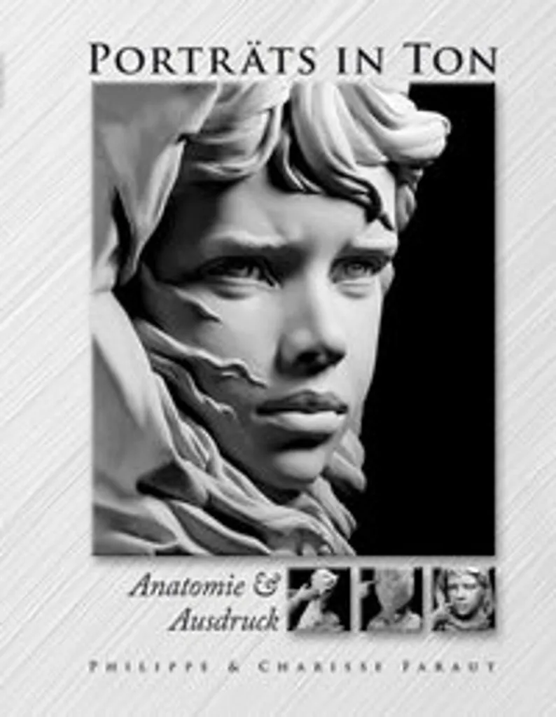 Portrait en Argile Objet de Décoration pour Salon et Bureau de Prestige