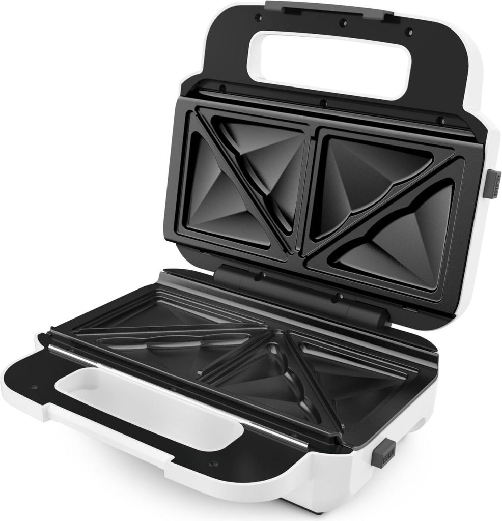 Tefal Snack XL Sandwich/Waffle maker - Silver/white Produktbild 2