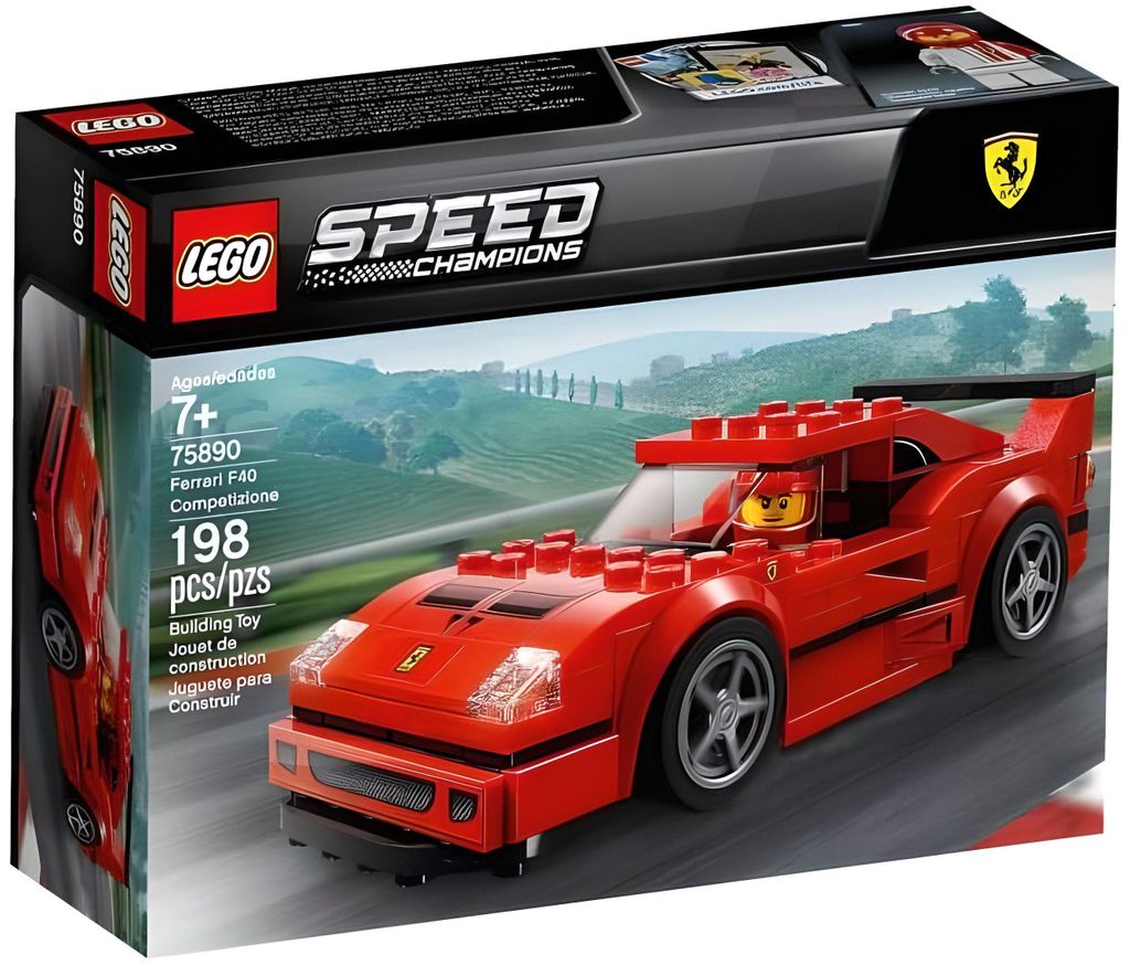 LEGO® Speed Champions 75890 Ferrari F40 Competizione Obrázok produktu 