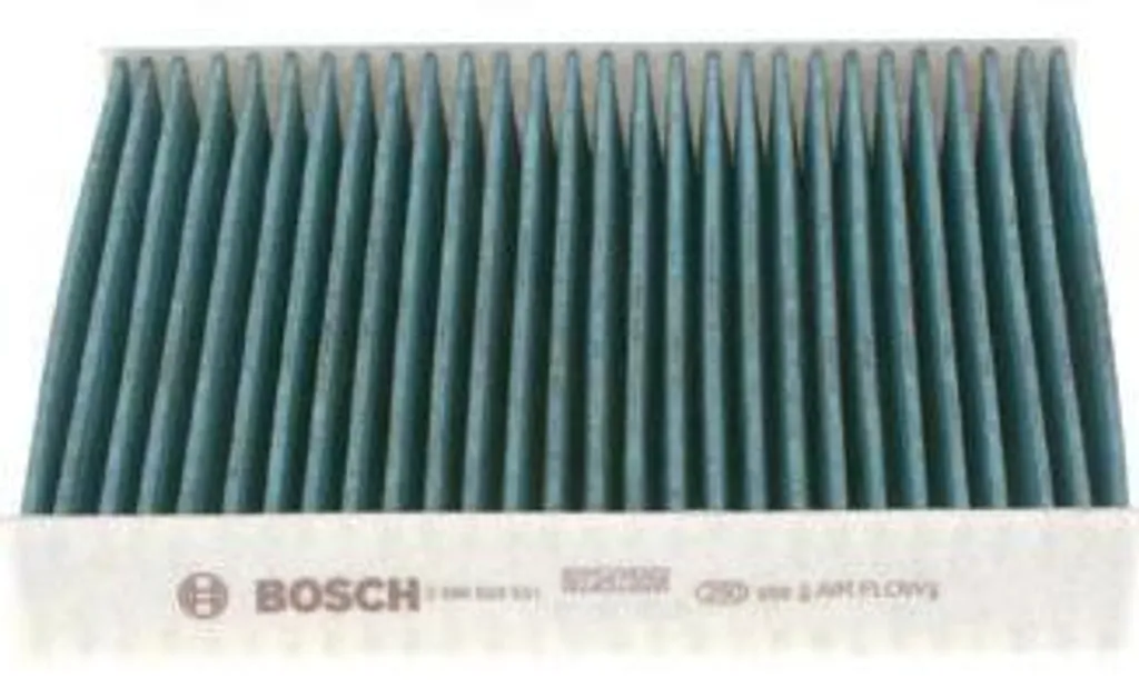 Filtre d'habitacle BOSCH 0 986 628 531 pour Fiat 500 et Panda 312