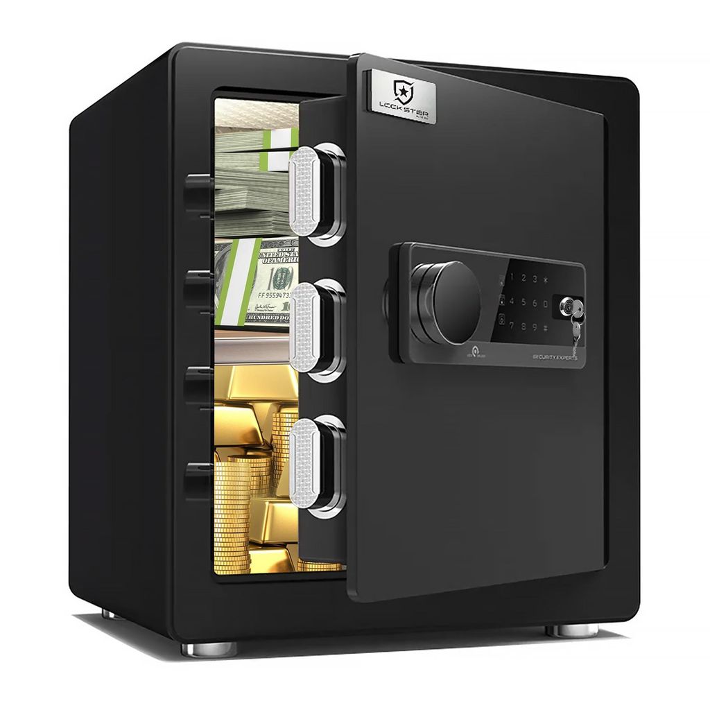 Extralink Lock Star A6‐45, Elektronischer Safe, Mit PIN‐Code