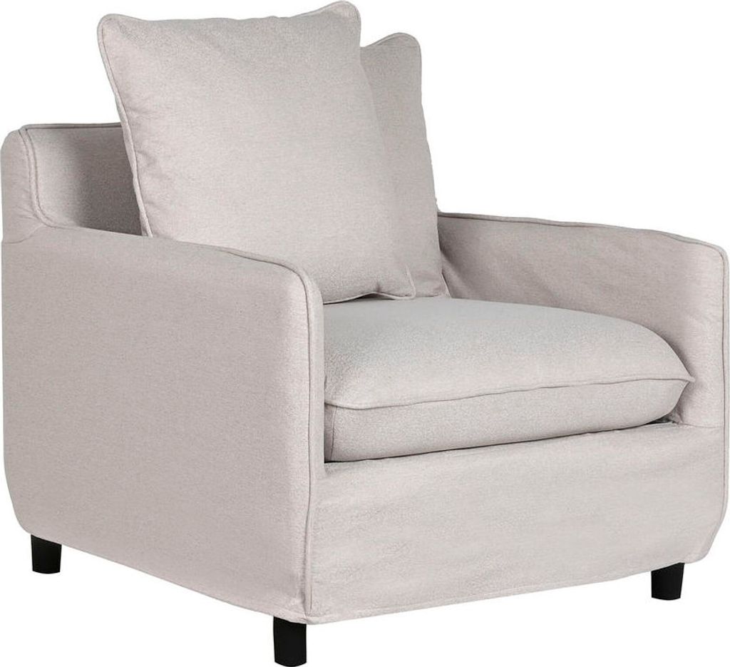 Sillón Home ESPRIT Beige 85 x 85 x 74 cm