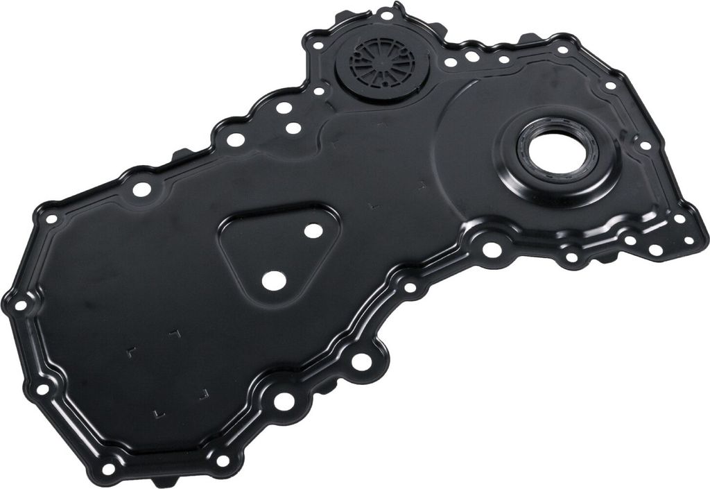 FEBI BILSTEIN Steuergehäusedeckel 184650 für FORD Transit Custom V362 Kastenwagen (FY, FZ) Stahlblech 1,35kg