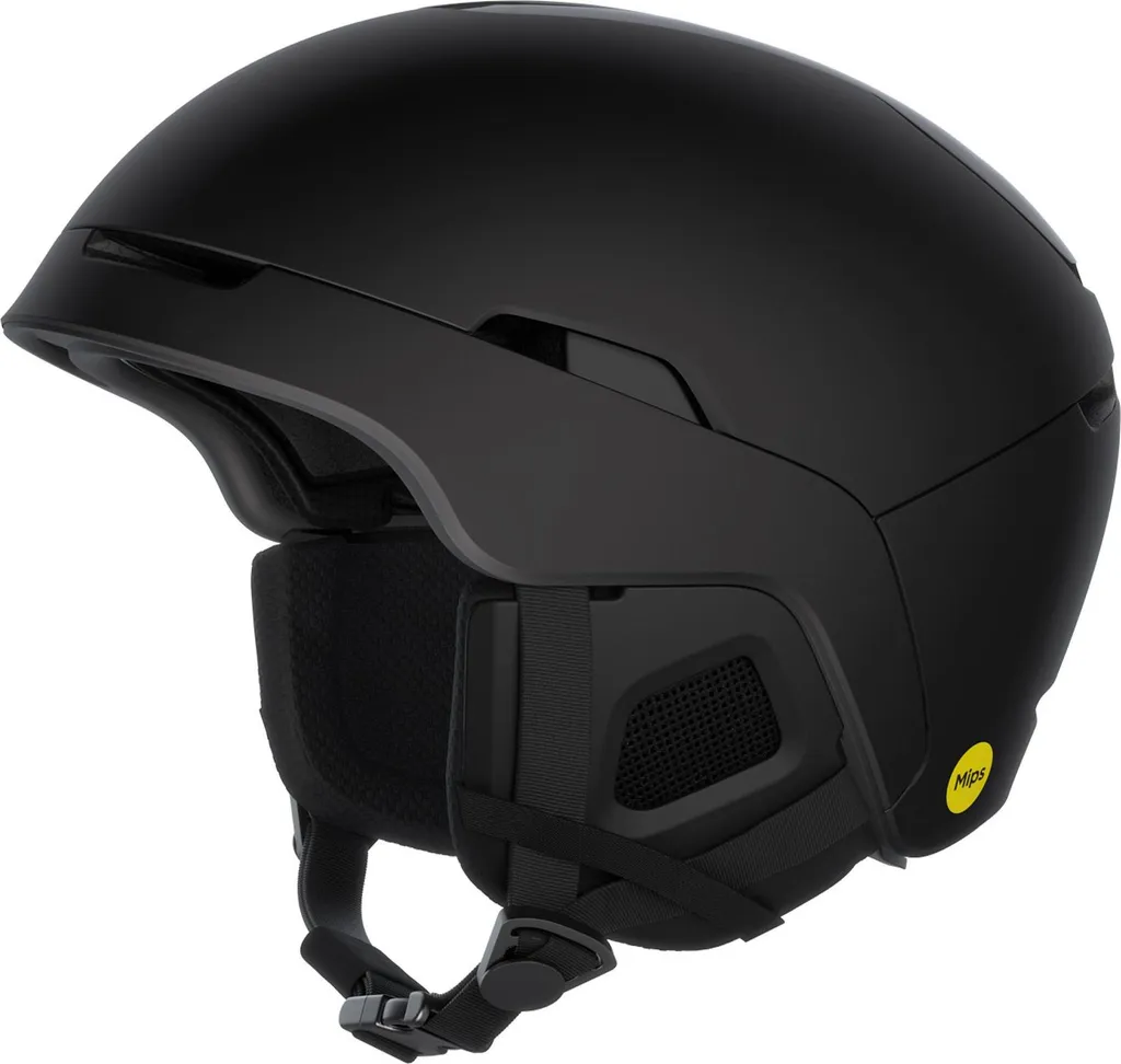 POC Obex MIPS Casque de Ski Noir Mat 55-58 cm avec Ventilation Réglable