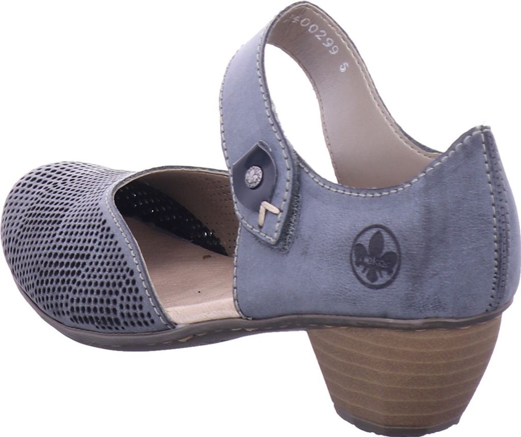 Rieker Komfort Pumps Damen 31353133353630 Blau 40 EU Produktbild 41