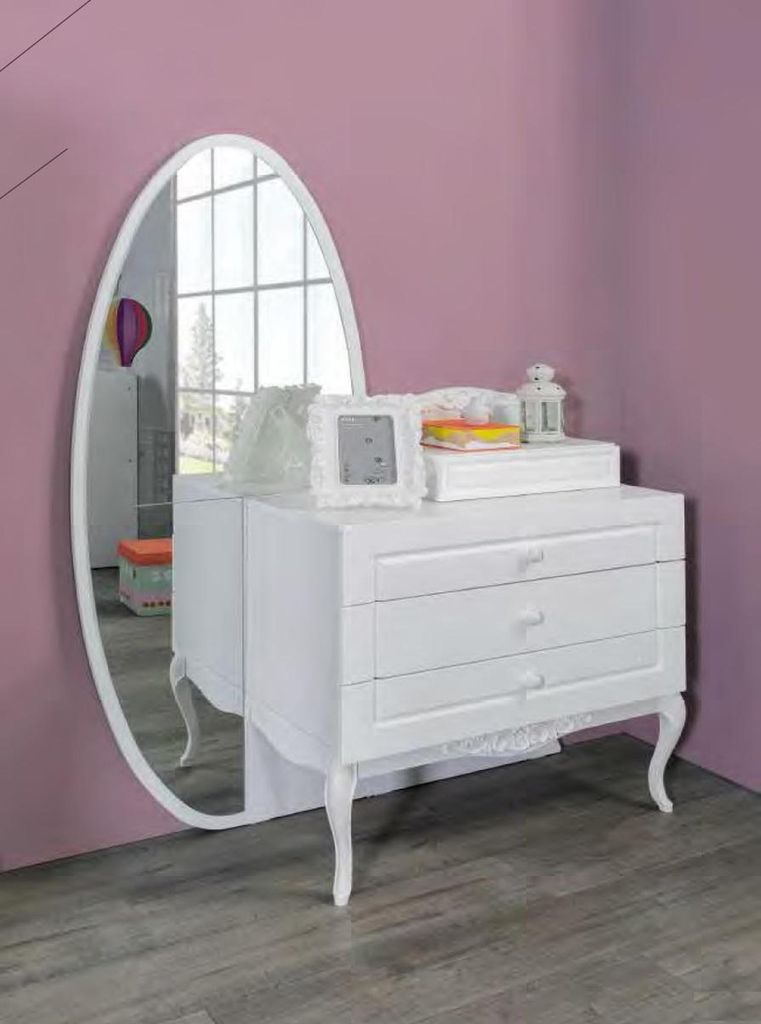 Kinderbett Kleiderschrank Jugendzimmer Kinderzimmer Möbel Holz 3tlg Set