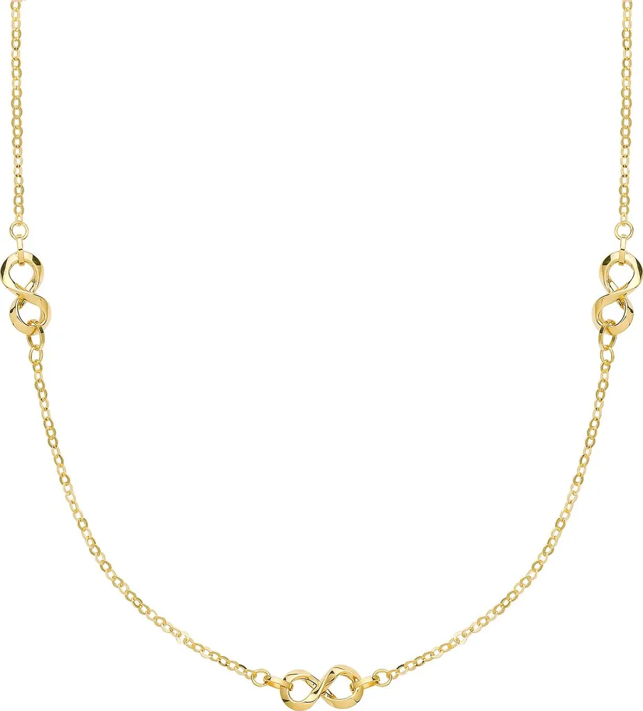 Collier Femme en Or Jaune Durable 375/1000 - Bijou Anti-Ternissement