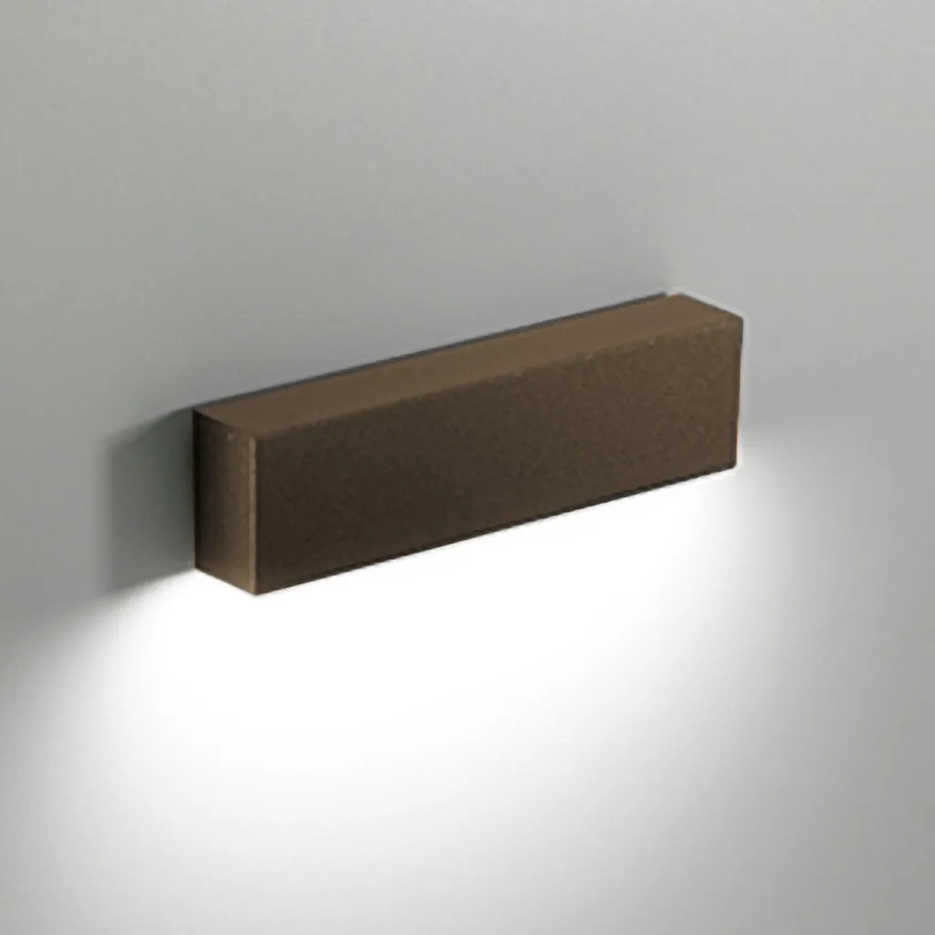 Applique Murale LED Slat Anti-Corrosion IP65 Corten pour Zones Humides