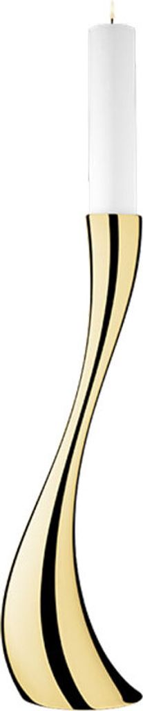 Georg Jensen COBRA FLOOR CANDLEHOLDER GOLD PLATED STEEL LARGE 3586369