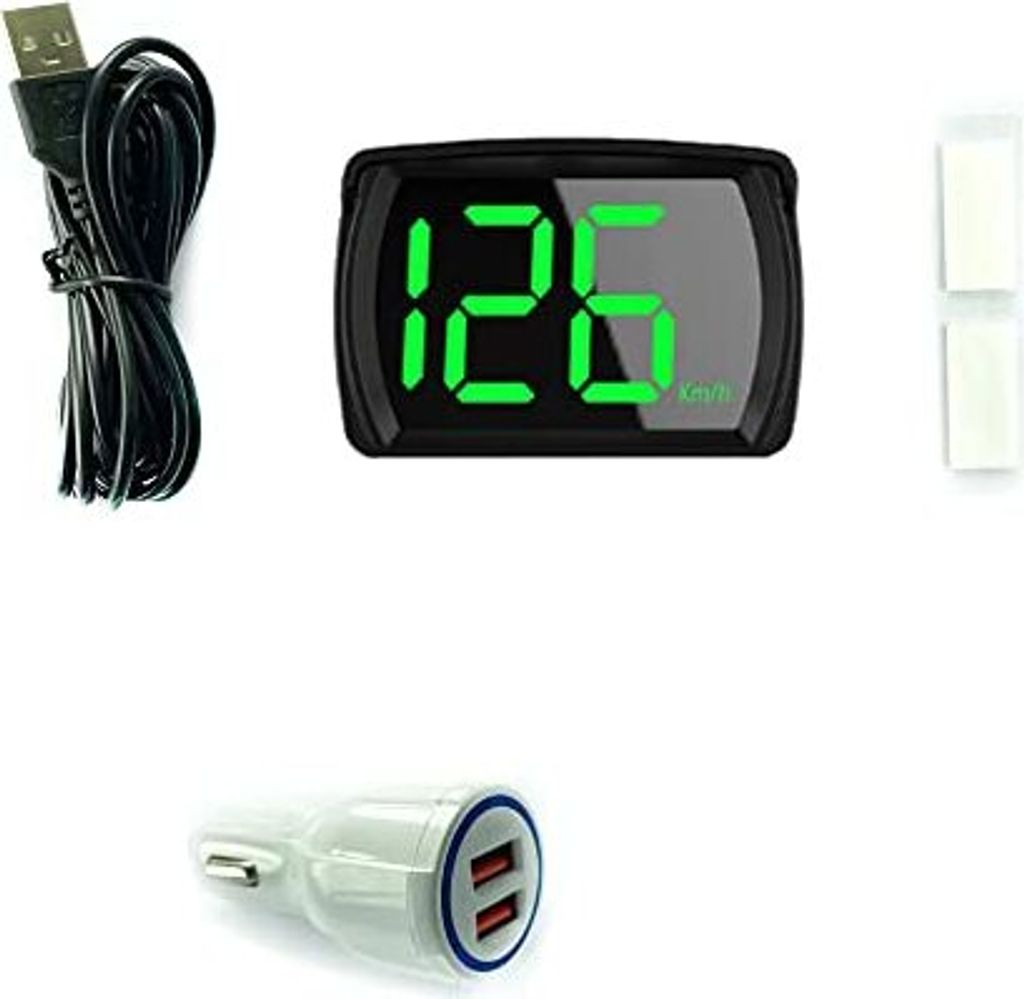 Auto HUD Headup Display KM/H MPH GPS Digitalem Tachometer Produktbild 
