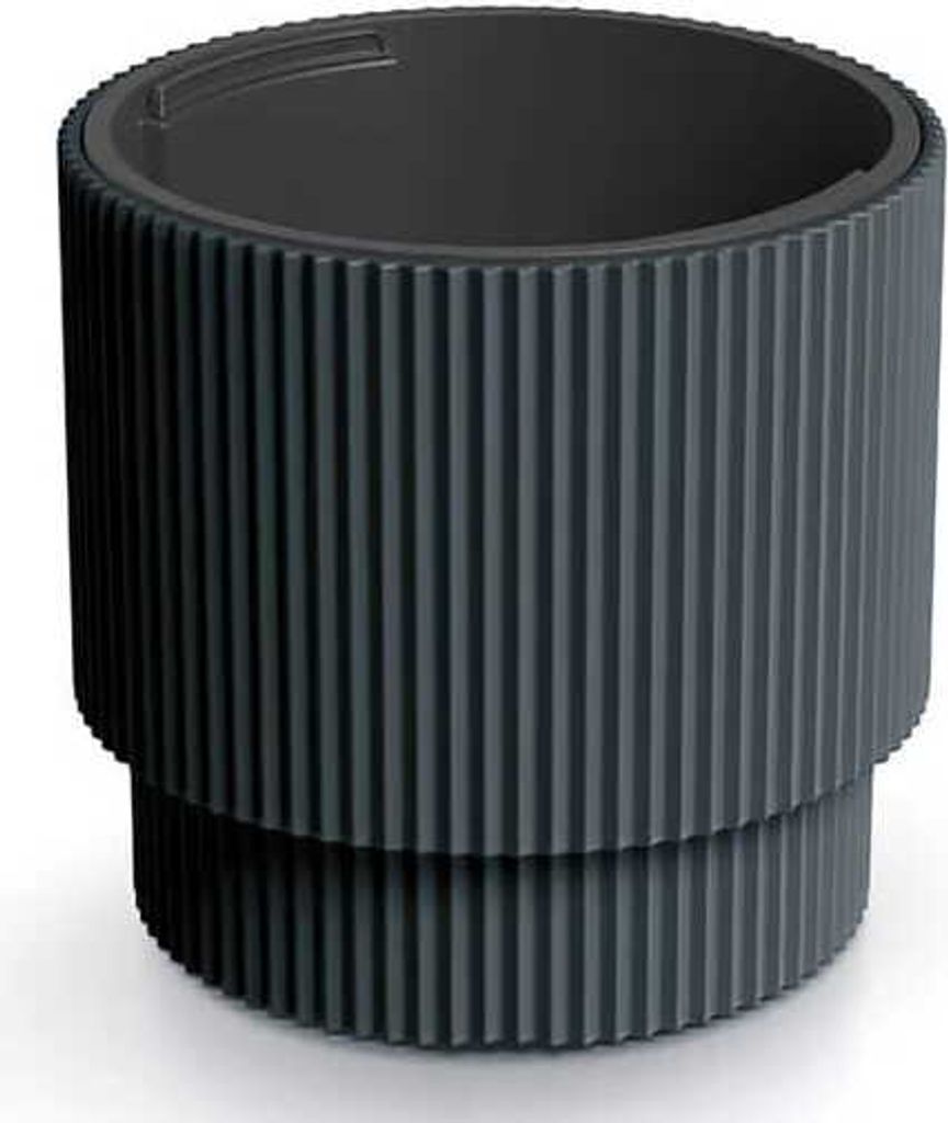 Prosperplast Blumentopf, mit Einsatz Höhe 37,5cm anthrazit Produktbild 4