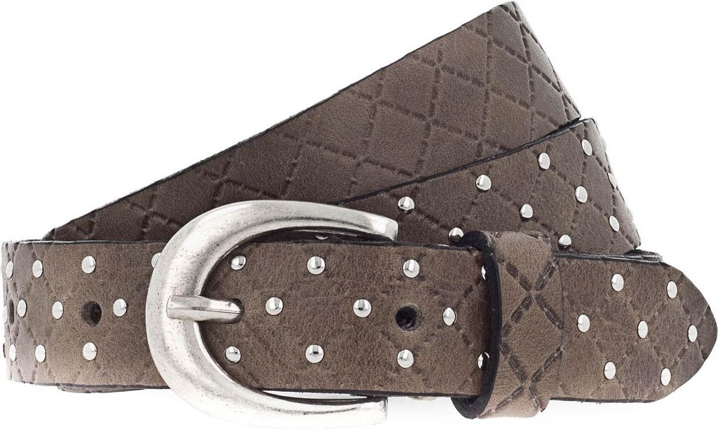 b.belt Lilou Nietengürtel Leder