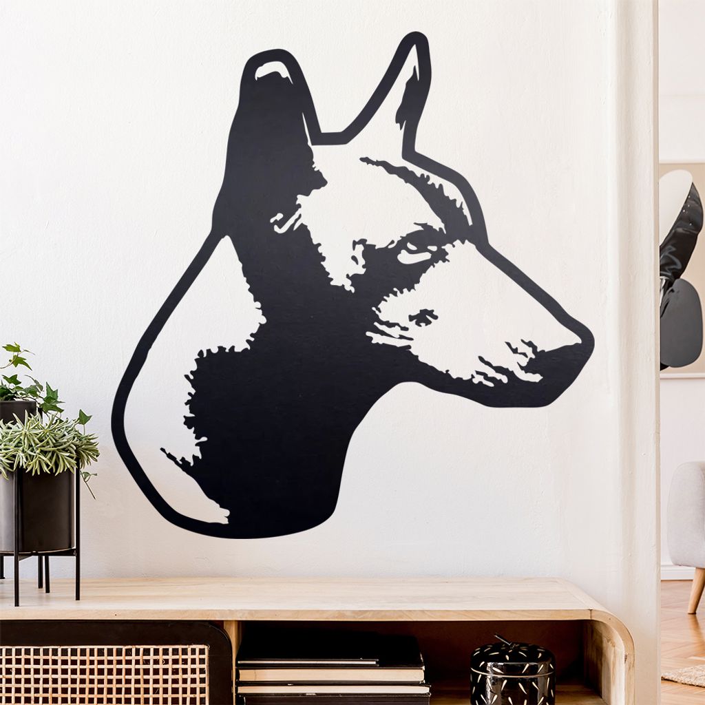 xoloitzcuintli Hund Wandtattoo Wandaufkleber Wall Sticker - Dekoration, Küche, Wohnzimmer, Schlafzimmer, Badezimmer