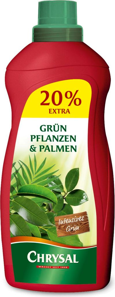 Chrysal Flüssigdünger für Grünpflanzen und Palmen - 1200 ml Produktbild 