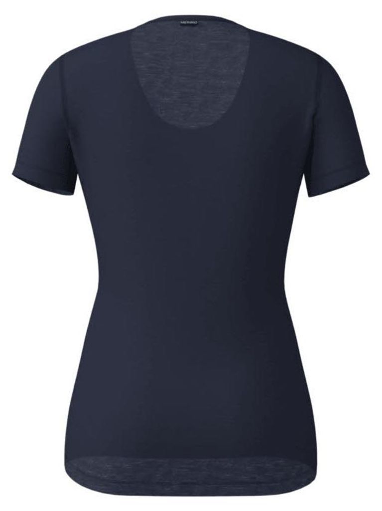 Löffler S/S MERINO LIGHT Damen T-Shirt Funktionsshirt dunkelblau 40