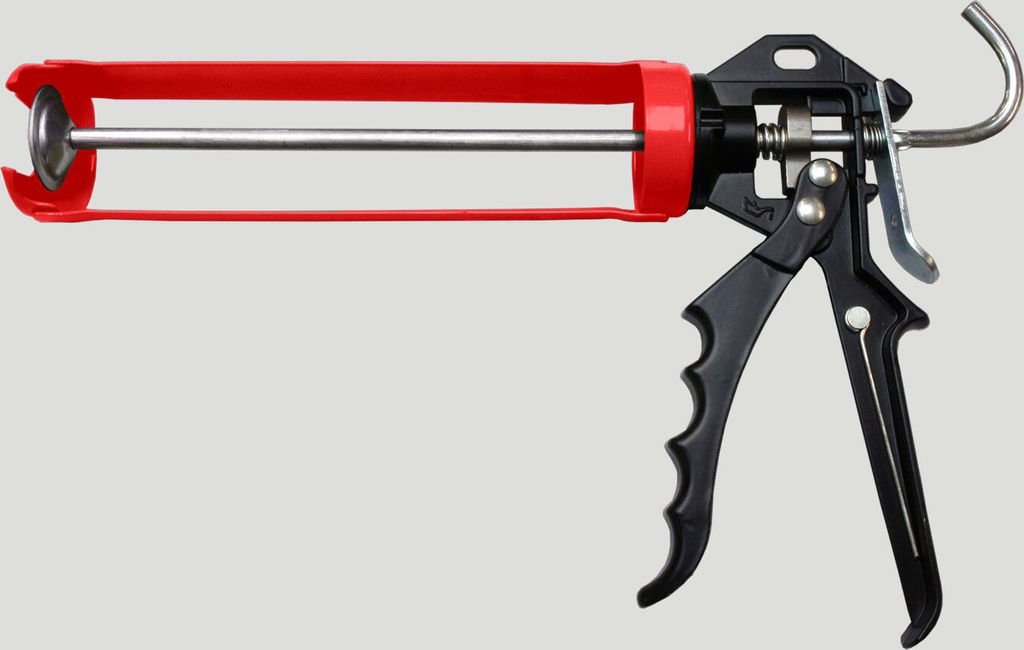 WESTEX Kartuschenpistole Skelett schwarz / rot Produktbild 