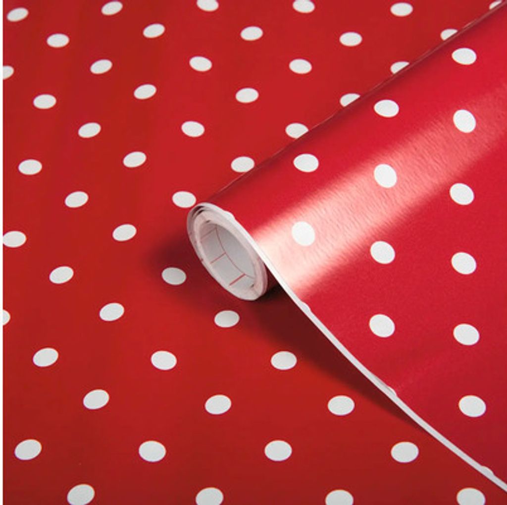 Pellicola autoadesiva Dekor Petersen rosso 45x200cm Immagine del prodotto 