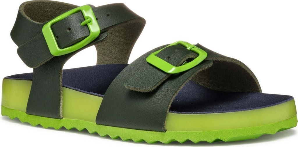 Geox Jungen Klassische Sandalen J558LC 0003W C3X2K Farbe: Grün Größe: 28