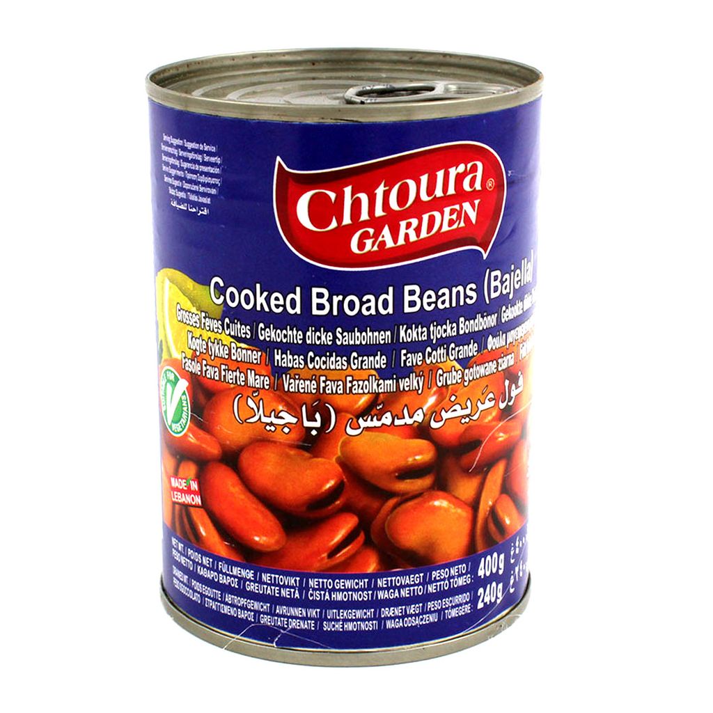 Chtoura Garden gekochte Saubohnen - Bajella 400g
