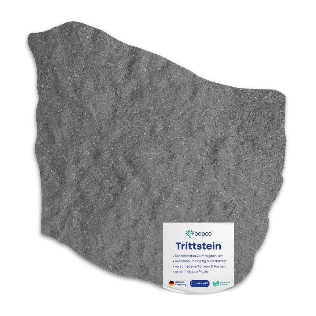 set di 4 gradini bepco, pietra naturale in gomma riciclata, Immagine del prodotto 