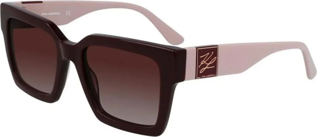 Lunettes Karl Lagerfeld KL6057S 605 - Solaire Carrée pour Femme en Acétate