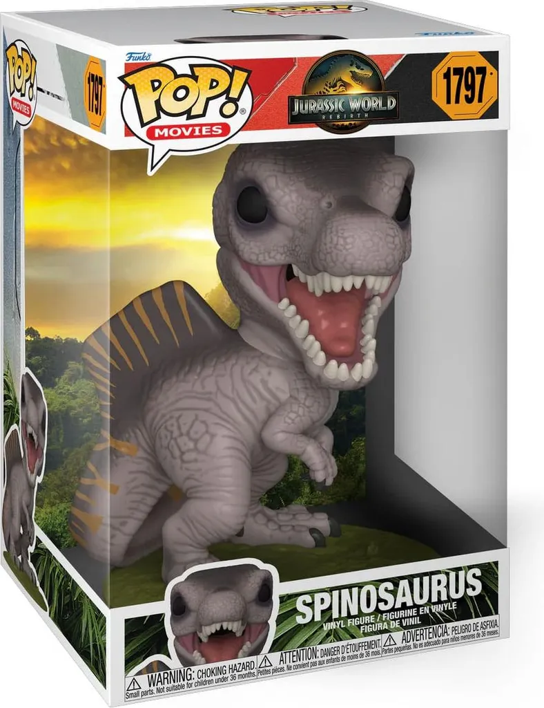 Funko POP Jumbo 10" Jurassic World 1797 Spinosaurus - Figurine Géante