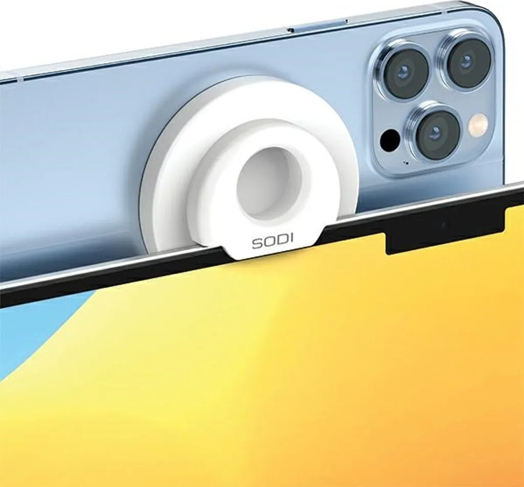 Supporto Sodi BM-300 MacBook Bianco - Webcam MagSafe iPhone