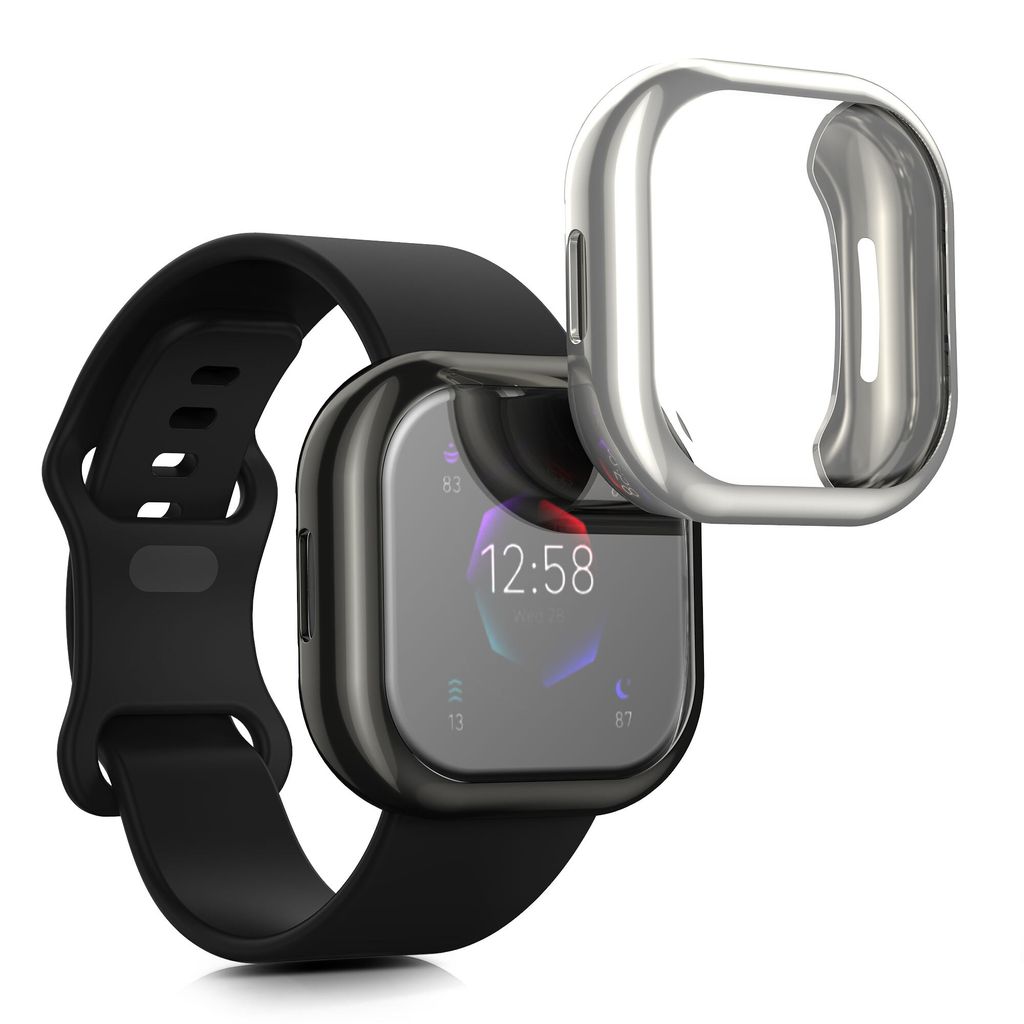 kwmobile 2x Schutzhülle kompatibel mit Fitbit Versa 4 / Produktbild 8