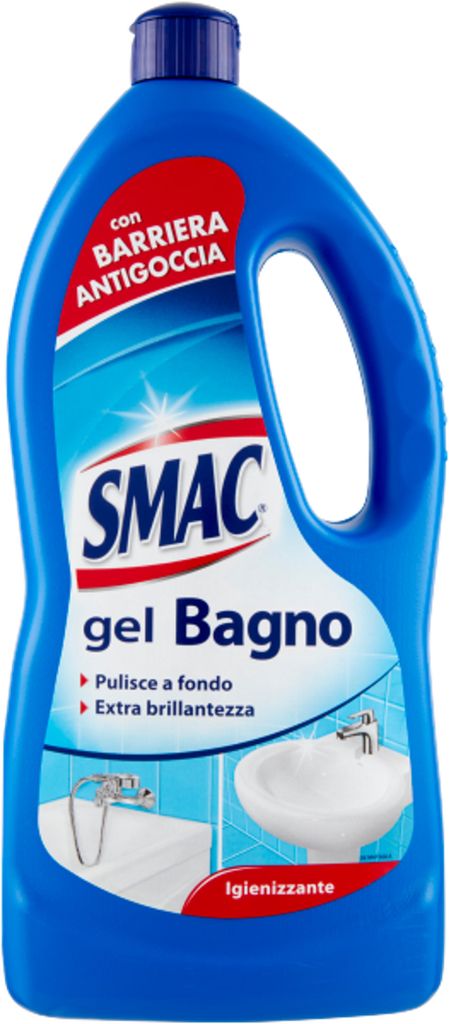 Smac Badgel Bagno Badreinigungsgel gegen Kalk, Rost und Produktbild 
