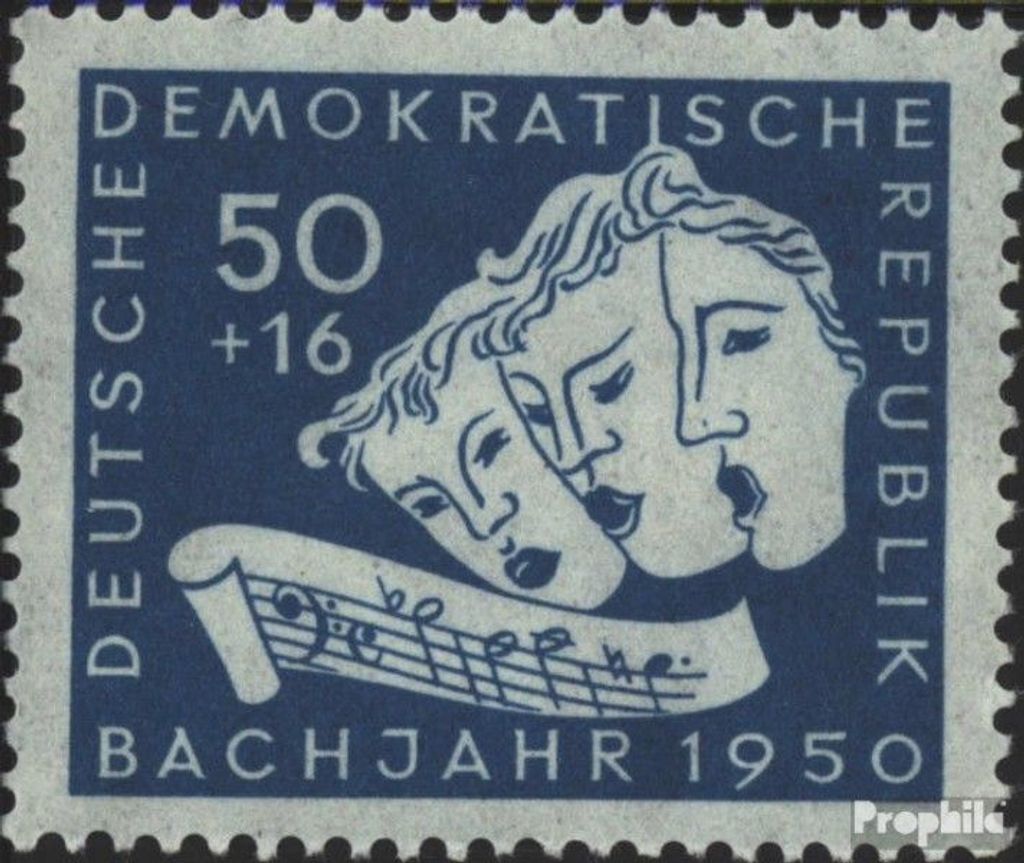 Briefmarken DDR 1950 Mi 259 postfrisch 200.Todestag von Bach
