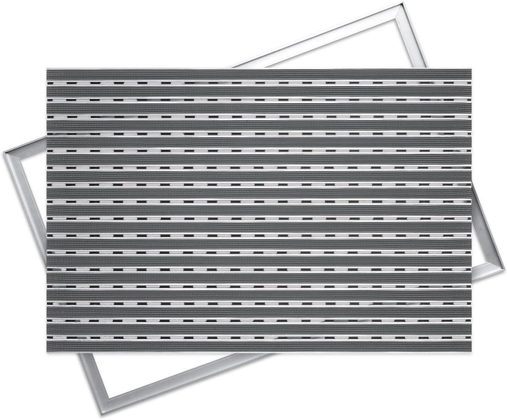 POLENTEX Premium Aluminium Fußmatte Heavy Duty mit Rahmen, Produktbild 