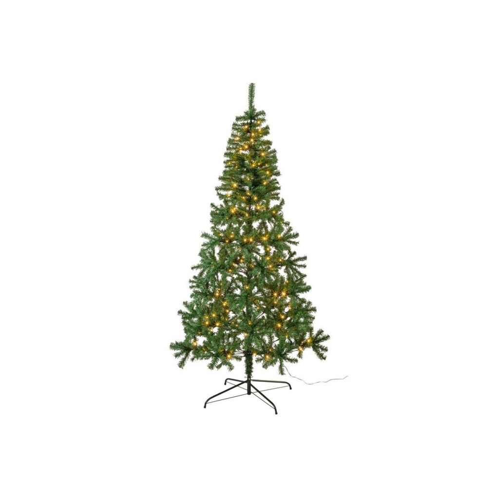 LIVARNO home Künstlicher LED-Weihnachtsbaum, 210 cm, flexible, formbare Zweige 180 LEDs NEU
