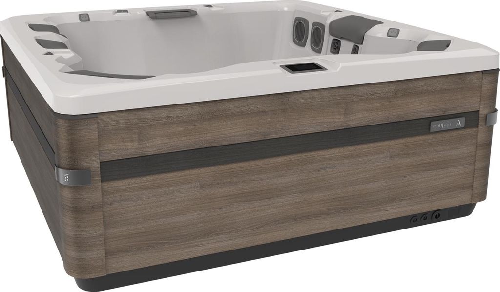 Bullfrog Spas A7L Select Whirlpool für 6 Personen 224x224x92cm Ebony / Timber