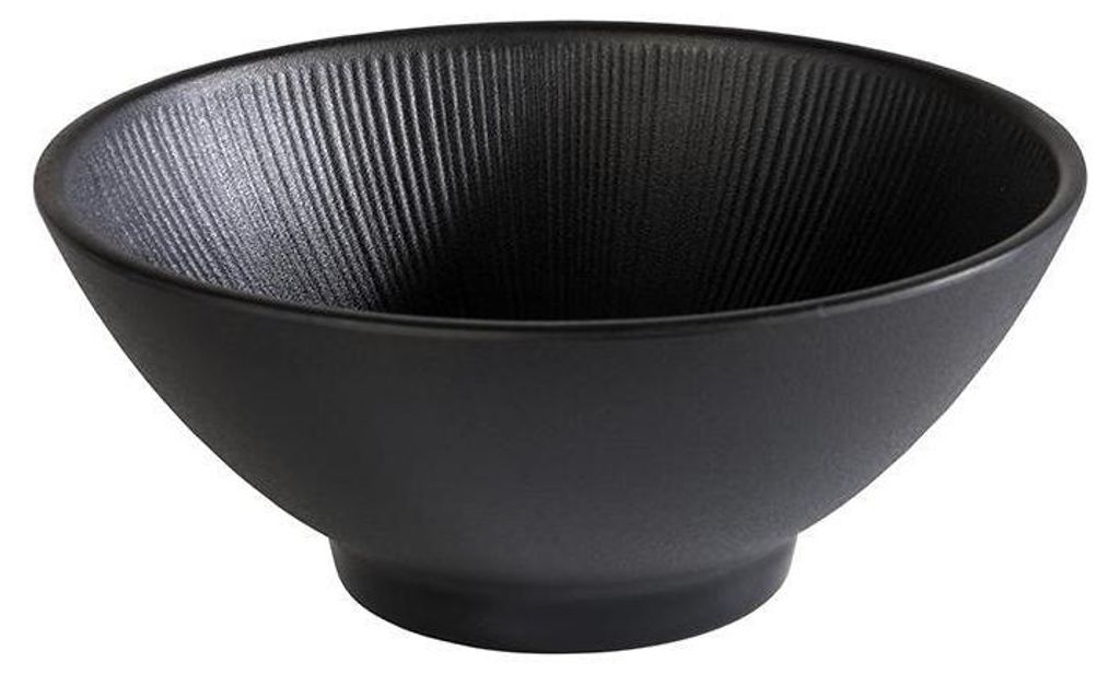APS 85070 Schale NERO, Ø 19 cm, Höhe 8 cm, Melamin, Produktbild 