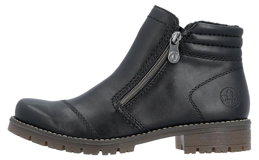 Rieker Damen Stiefelette gesteppter Einstieg Produktbild 