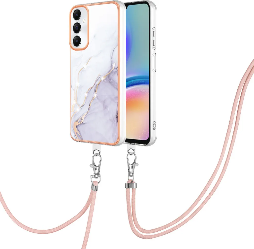 Cover Samsung A05S con Cordino - Protezione TPU Morbida per Bambini