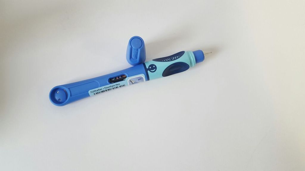 Pelikan griffix® Patronenfüller blau A (für Anfänger) Produktbild 5