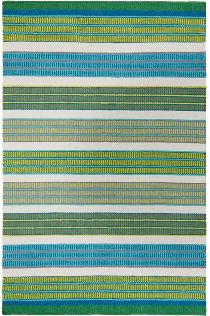 Tapis MAHAKAM pour salon de jardin - Idéal pour balcon et coin repas