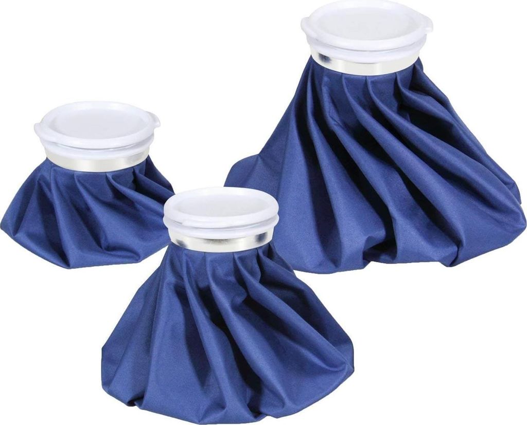 Wiederverwendbare Eisbeutel-Wärmetasche für Verletzungen, Wärme- und Kältetherapie und Schmerzlinderung, 3er-Pack, 3 Größen (6"/9"/11"), (fü...