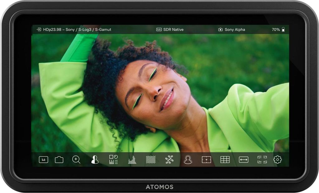 Atomos Shinobi II, 13,2 cm (5.2"), 1920 x 1080 Pixel, IPS, 427 ppi, 16:9, 1500 cd/m²