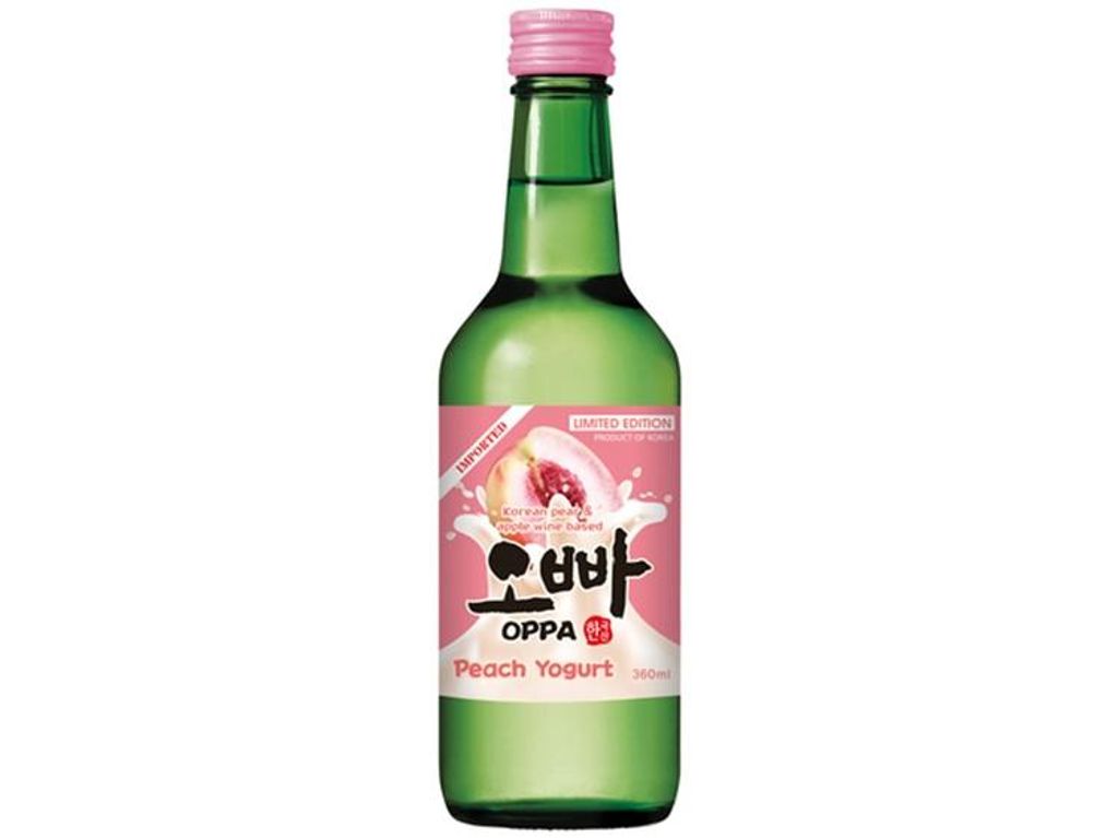 Oppa Soju Pfirsich-Joghurt 360ml | Spirituose | Produktbild 