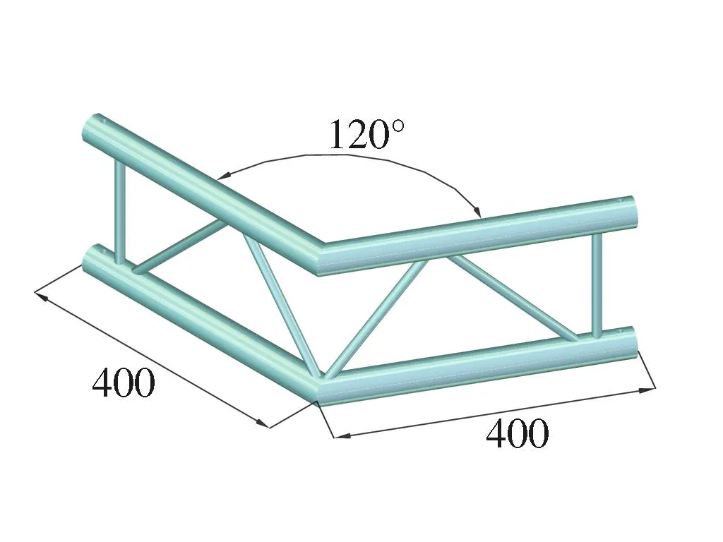 DECOLOCK DQ2-PAC22V Angle 120° pour Corriger vos Angles de Structure