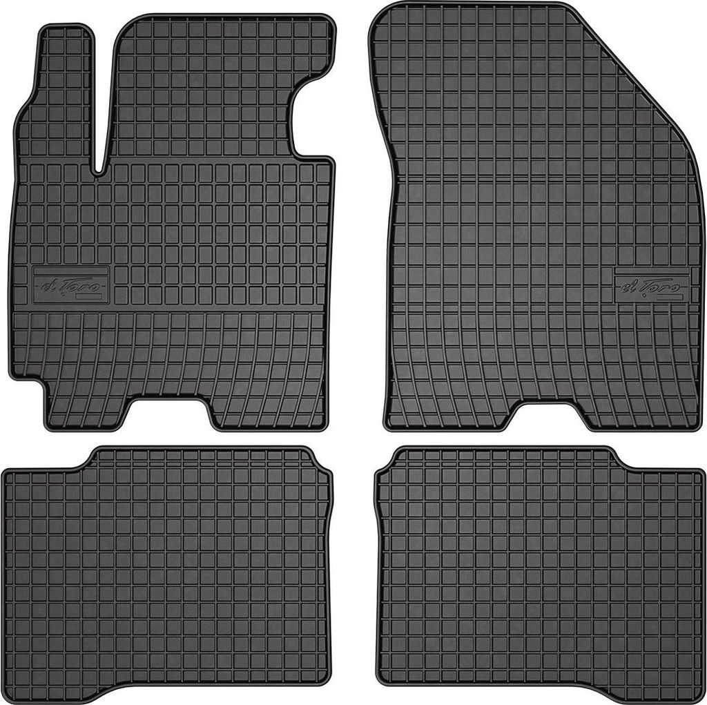 2017-2025 Suzuki Swift tappetini in gomma nera 4 pz Immagine del prodotto 