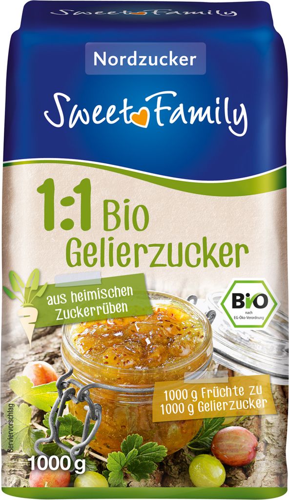 Sweet Family 1zu1 Sucre gélifiantà base de betteraves Image du produit 