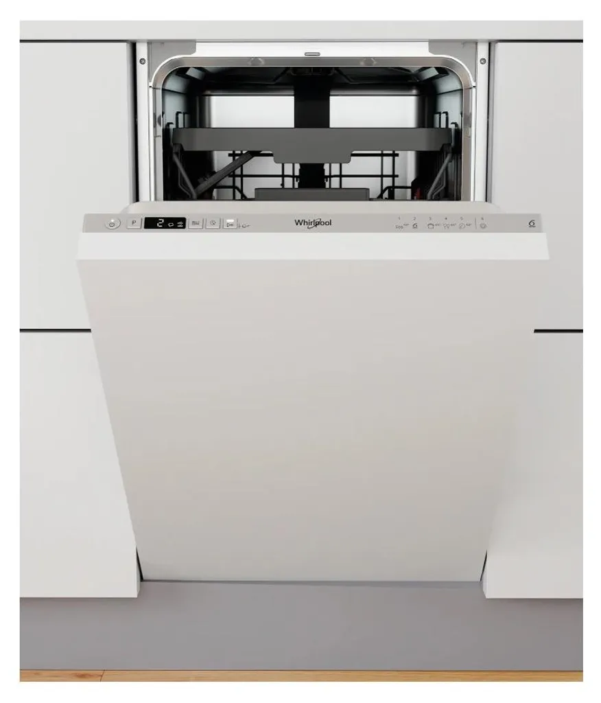 Lave-vaisselle encastrable 45 cm Whirlpool WSIC3M27C silencieux 47dB