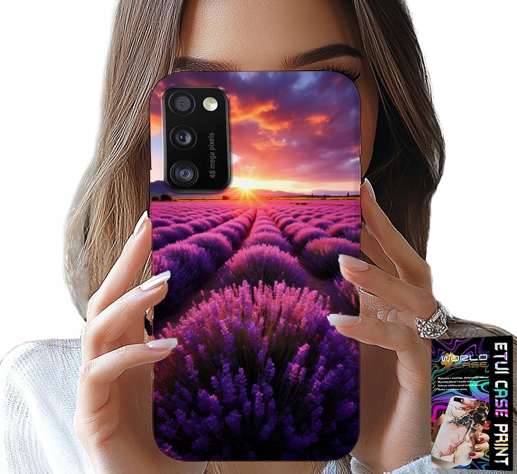 Gehäuse Für Samsung Galaxy A41 - Lavendelfeld, Schöne Landschaften, Designs