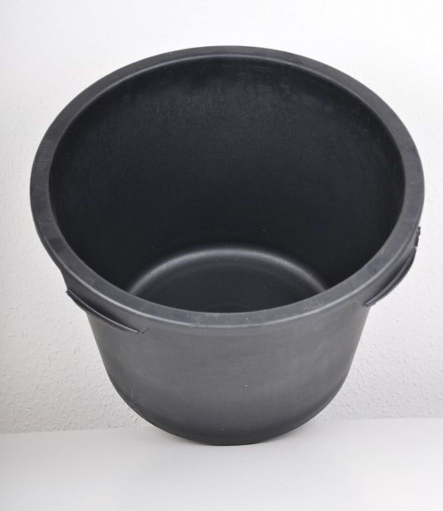 Seau à mortier Seau de maçon 90 / 65 / 40 litres noir, Image du produit 