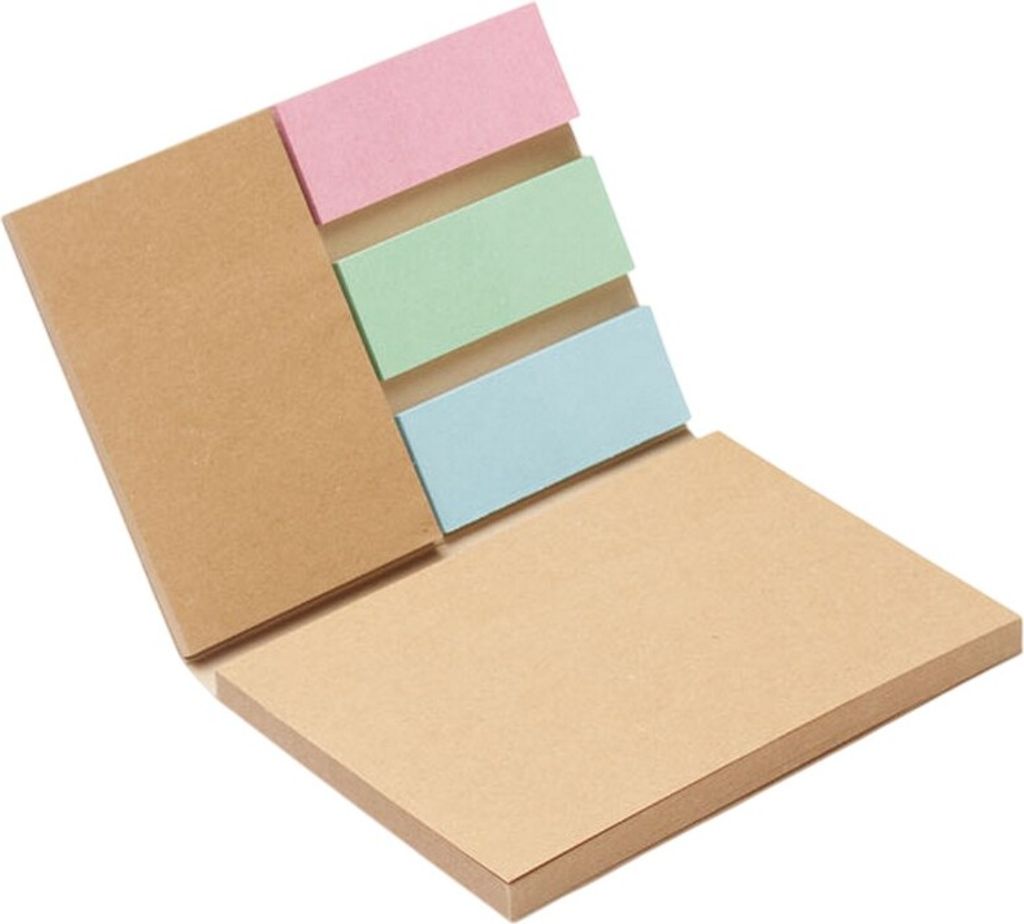 MidOcean - Notizblock "Maui", Recyclingpapier Set MO1105 (Einheitsgröße) (Beige)